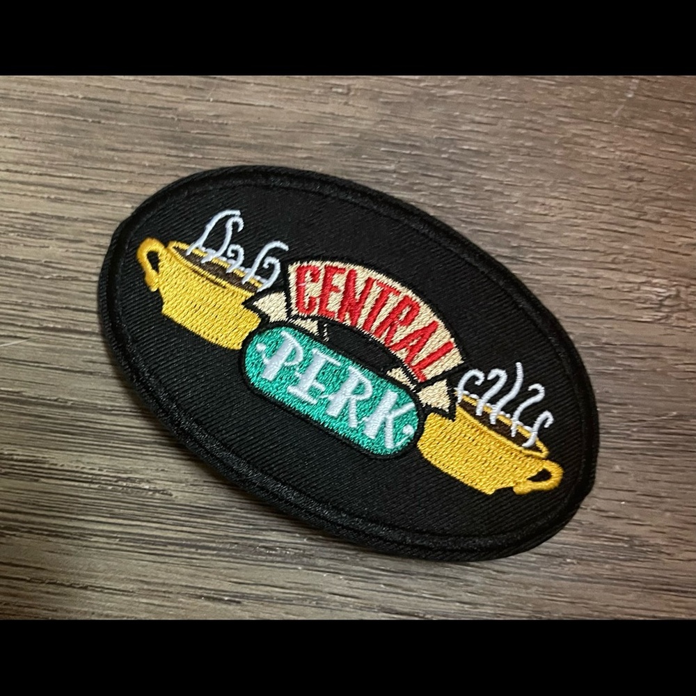 BRAND NEW "Friends” Central Perk Coffee Shop Patch
